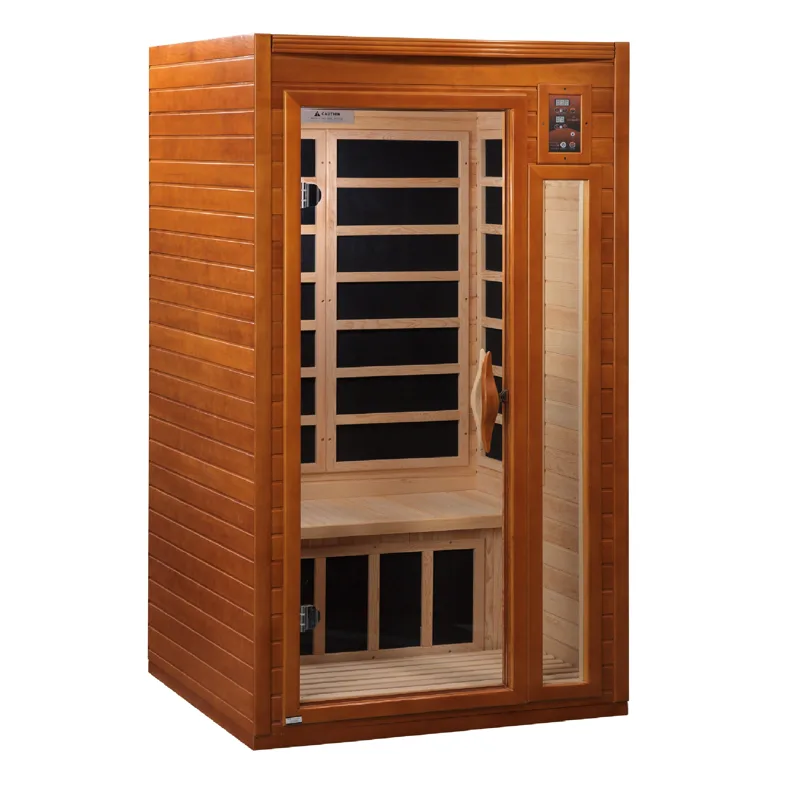 Manufacturer photo of the Dynamic Saunas Dynamic "Barcelona" 1-2 Person Low EMF Far IR Sauna (DYN-6106-01)