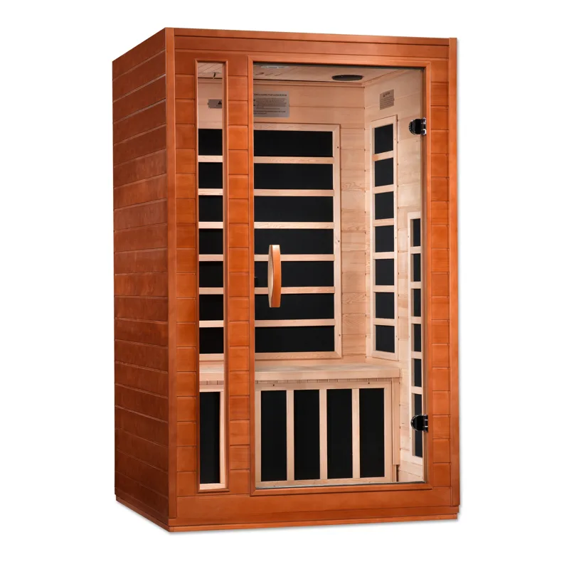 Manufacturer photo of the Dynamic Saunas Dynamic "Cordoba" 2 Person Ultra Low EMF FAR IR Sauna (DYN-6203-01 Elite)