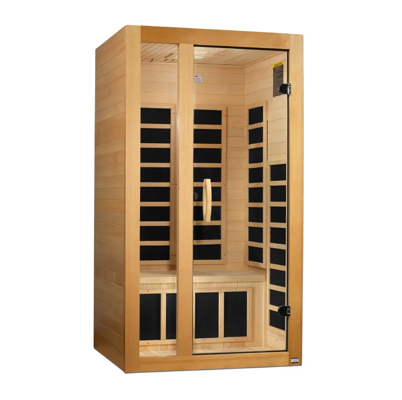 Manufacturer photo of the Dynamic Saunas Dynamic "Gracia" 1-2 Person Low EMF FAR IR Sauna (DYN-6119-01)