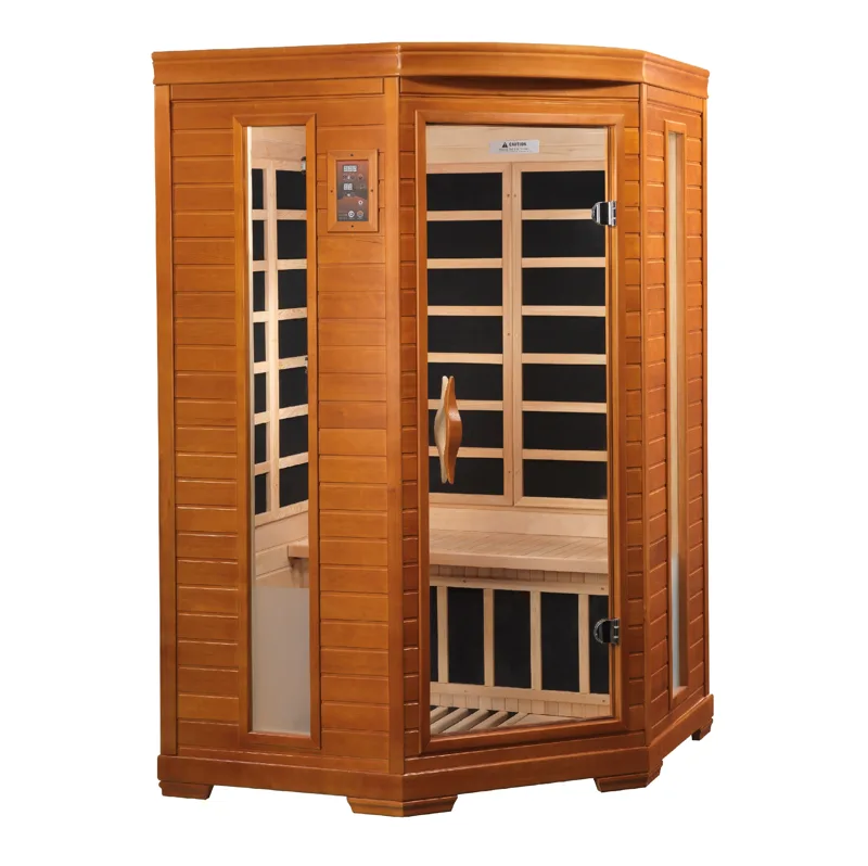 Manufacturer photo of the Dynamic Saunas Dynamic "Heming" 2 Person Low EMF Far IR Sauna (DYN-6225-02)