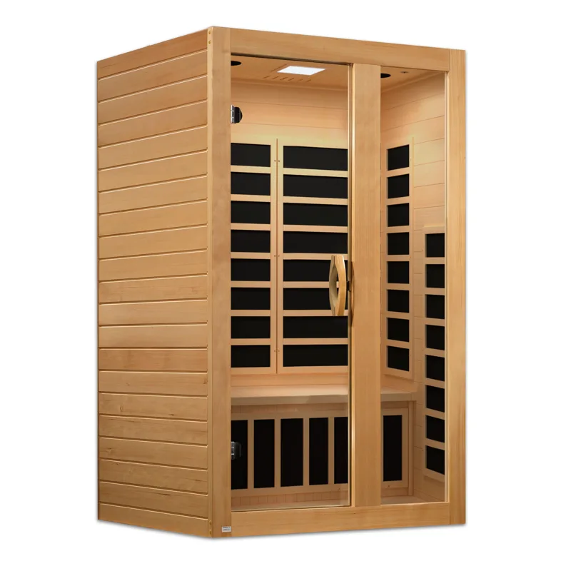 Manufacturer photo of the Dynamic Saunas Dynamic "Serena" 2 Person Low EMF FAR IR Sauna (DYN-6229-01)