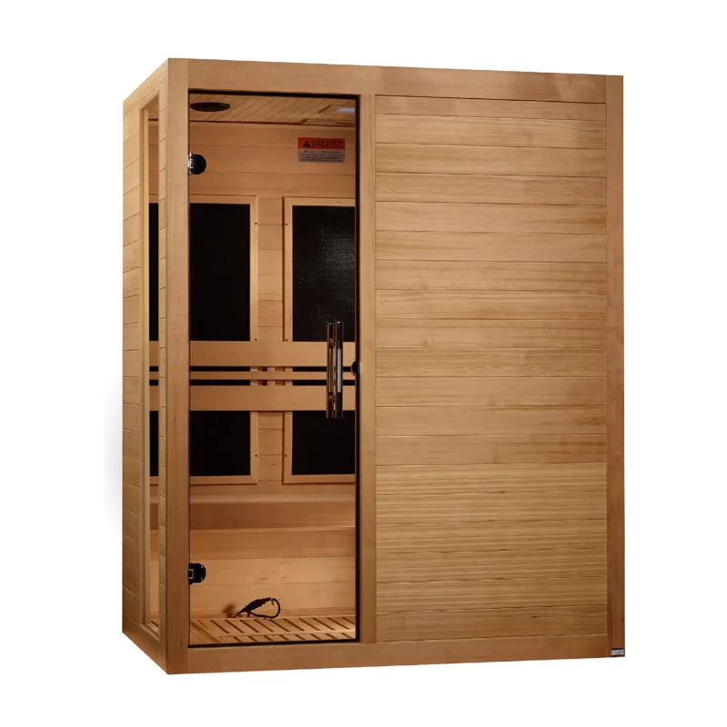 Manufacturer photo of the Dynamic Saunas Dynamic "Toscana" 3 Person Low EMF FAR IR Sauna (DYN-6315-05)