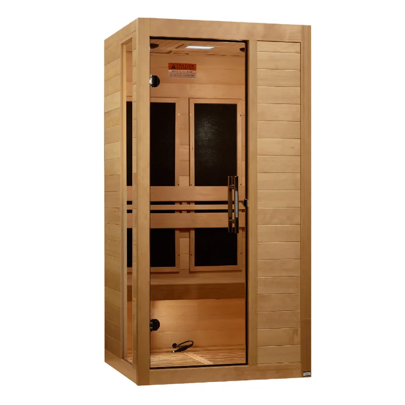 Manufacturer photo of the Dynamic Saunas Dynamic "Veneto" 1-2 Person Low EMF FAR IR Sauna (DYN-6115-05)