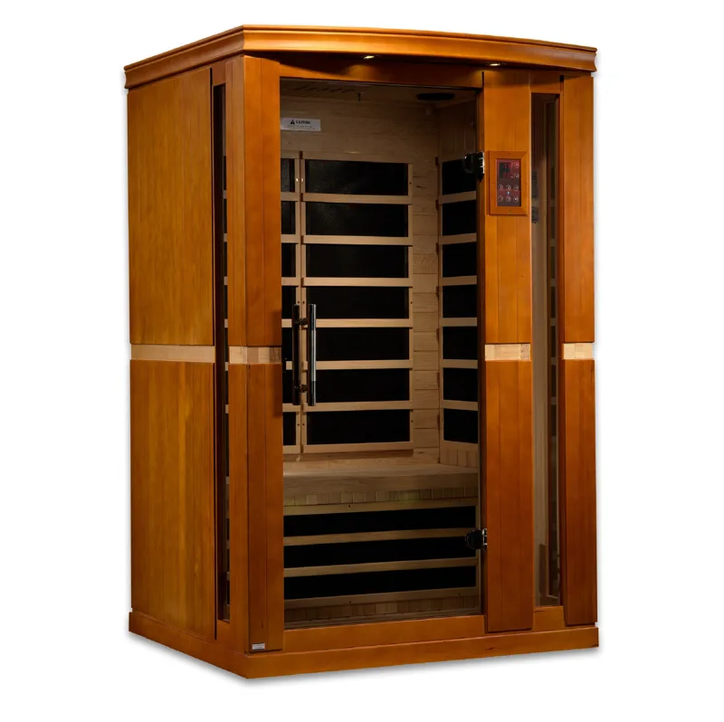 Manufacturer photo of the Dynamic Saunas Dynamic "Vittoria" 2 Person Low EMF Far IR Sauna (DYN-6220-01)