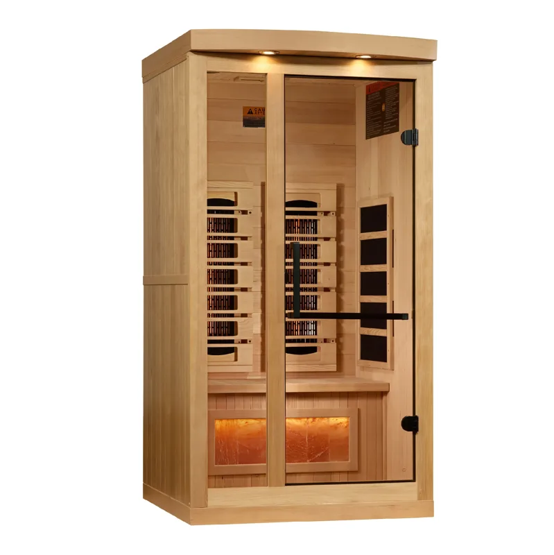 Manufacturer photo of the Golden Designs 2025 Golden Designs "Reserve Edition" 1 Person Full Spectrum with Himalayan Salt Bar (GDI-8010-03)