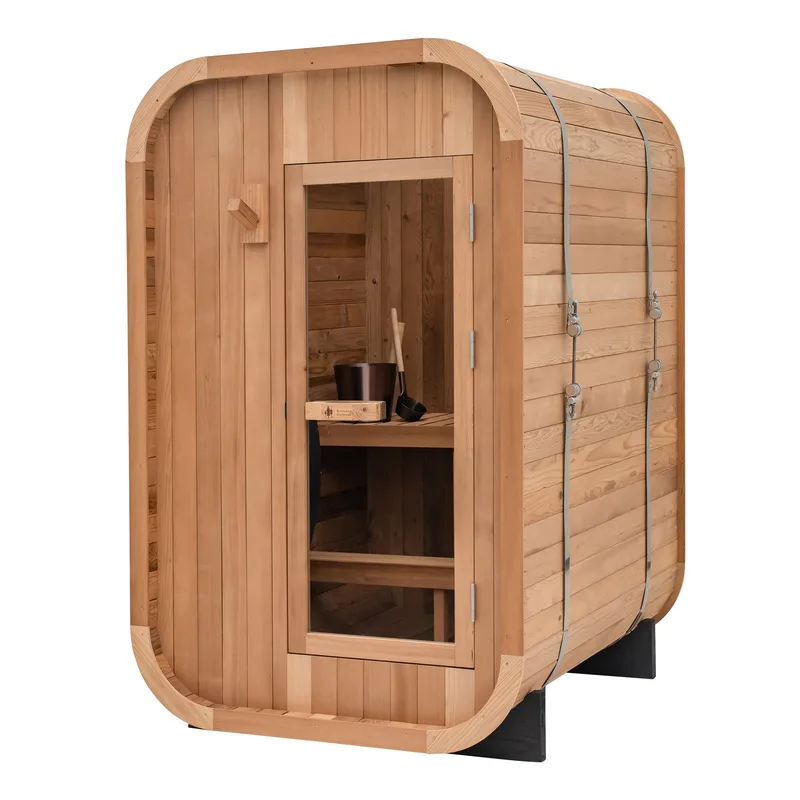 Manufacturer photo of the Redwood Outdoors Duo Outdoor Sauna - 2 Person