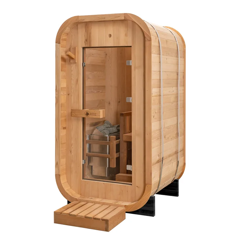 Manufacturer photo of the Redwood Outdoors Solo Outdoor Sauna - 1 Person