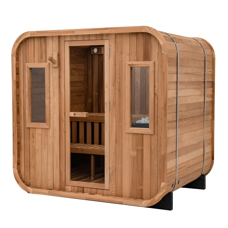 Manufacturer photo of the Redwood Outdoors Summit Outdoor Sauna - 6 Person