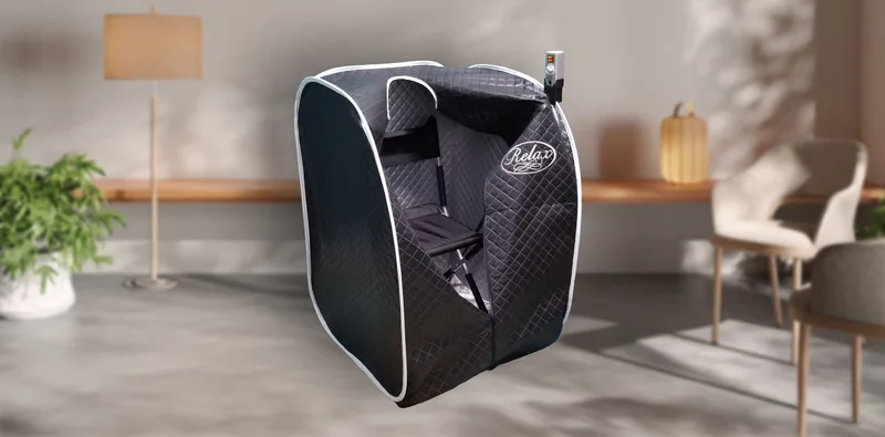 Manufacturer photo of the Relax Saunas Black Pro Sauna
