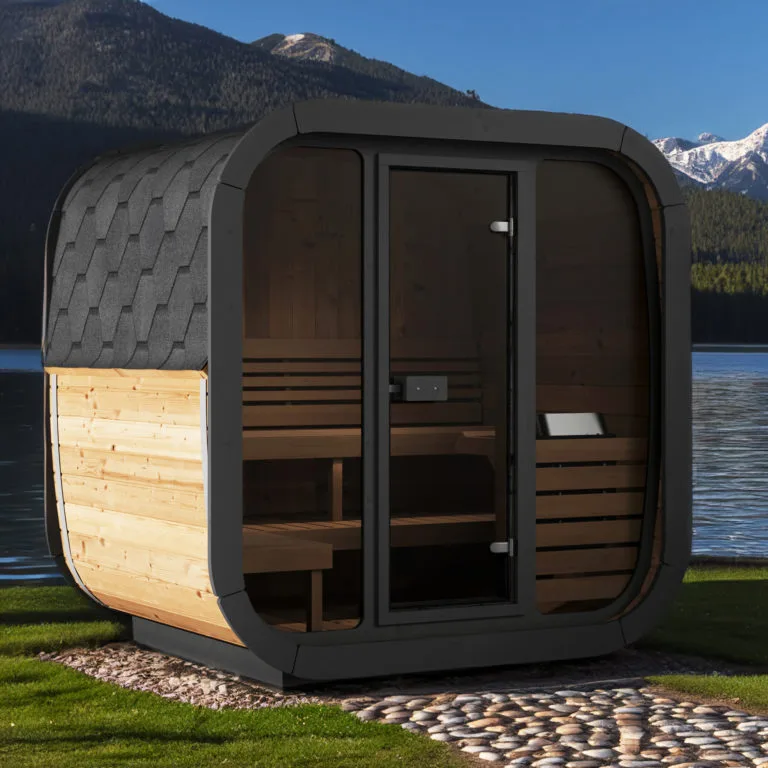 Manufacturer photo of the SaunaLife Cube-Series Model CL5G